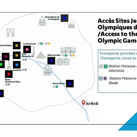 Proche De Paris Et Orly Appartamento Alfortville